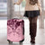 Cowboys Wild West Luggage Cover Pink Cow Prints - Wonder Print Shop