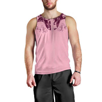 Cowboys Wild West Men Tank Top Pink Cow Prints - Wonder Print Shop
