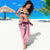 Cowboys Wild West Sarong Pink Cow Prints - Wonder Print Shop