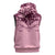Cowboys Wild West Sleeveless Hoodie Pink Cow Prints - Wonder Print Shop