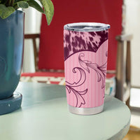Cowboys Wild West Tumbler Cup Pink Cow Prints - Wonder Print Shop