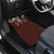 Cowboys Wild West Car Mats Dark Brown Cow Prints - Wonder Print Shop