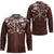 Cowboys Wild West Hockey Jersey Dark Brown Cow Prints - Wonder Print Shop