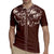 Cowboys Wild West Rugby Jersey Dark Brown Cow Prints - Wonder Print Shop