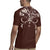Cowboys Wild West Rugby Jersey Dark Brown Cow Prints - Wonder Print Shop
