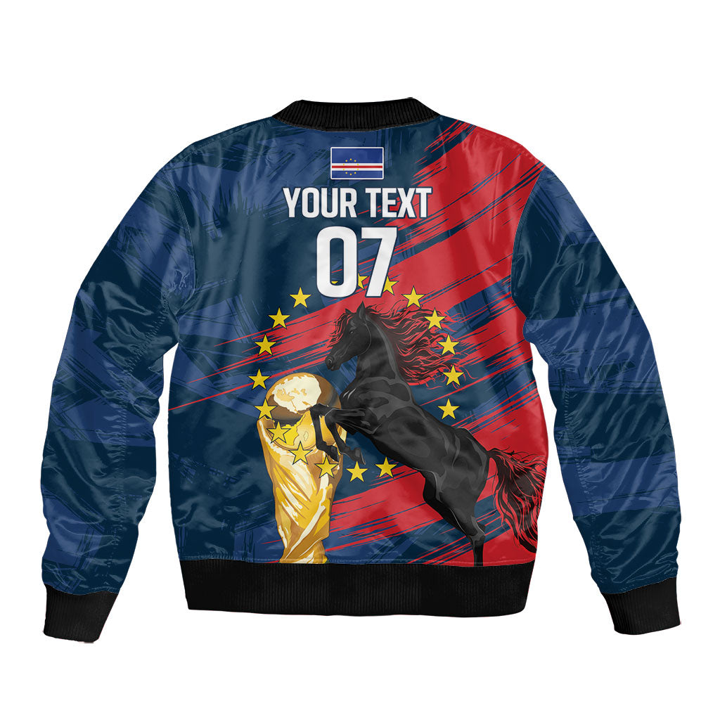 Cape Verde - WC2026 Dark Horse Custom Bomber Jacket Our Time Our Story
