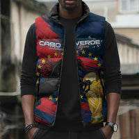 Cape Verde - WC2026 Dark Horse Custom Sleeveless Puffer Jacket Our Time Our Story