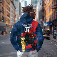 Cape Verde - WC2026 Dark Horse Custom Zip Hoodie Our Time Our Story