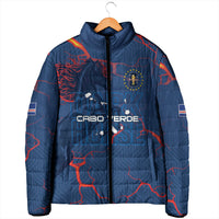 Cape Verde Football WC26 Custom Padded Jacket Dark Horse Rising