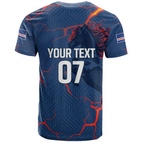 Cape Verde Football WC26 Custom T shirt Dark Horse Rising