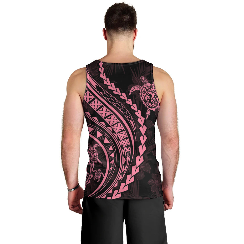 polynesian-pride-men-tank-top-turtle-hibiscus-luxury-style-carnation-pink