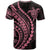 Polynesian Pride T Shirt Turtle Hibiscus Luxury Style - Carnation Pink - Wonder Print Shop