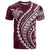 Polynesian Pride T Shirt Turtle Hibiscus Luxury Style - Champagne - Wonder Print Shop