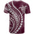 Polynesian Pride T Shirt Turtle Hibiscus Luxury Style - Champagne - Wonder Print Shop