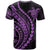 Polynesian Pride T Shirt Turtle Hibiscus Luxury Style - Lilac - Wonder Print Shop