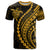 Polynesian Pride T Shirt Turtle Hibiscus Luxury Style - Merigold - Wonder Print Shop
