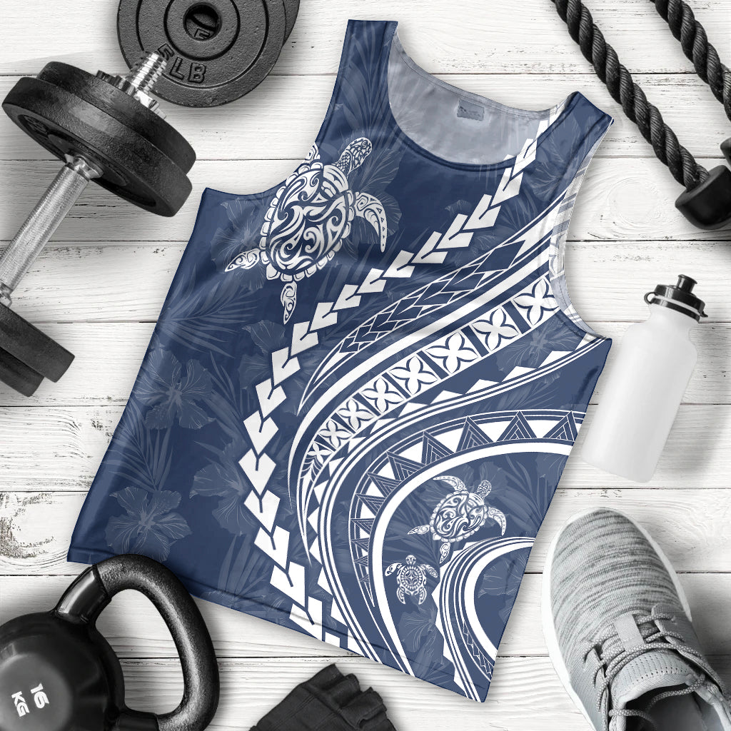 polynesian-pride-men-tank-top-turtle-hibiscus-luxury-style-navy