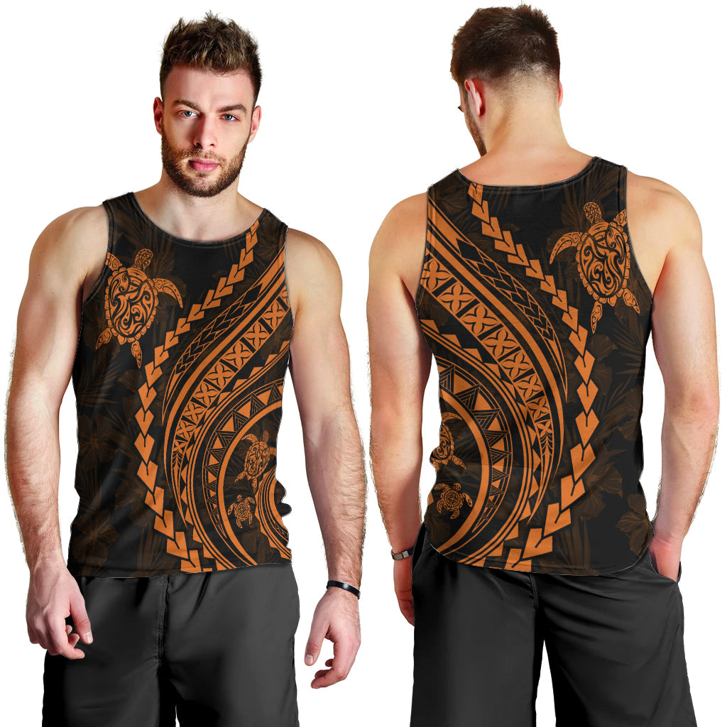 polynesian-pride-men-tank-top-turtle-hibiscus-luxury-style-orange