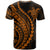 Polynesian Pride T Shirt Turtle Hibiscus Luxury Style - Orange - Wonder Print Shop