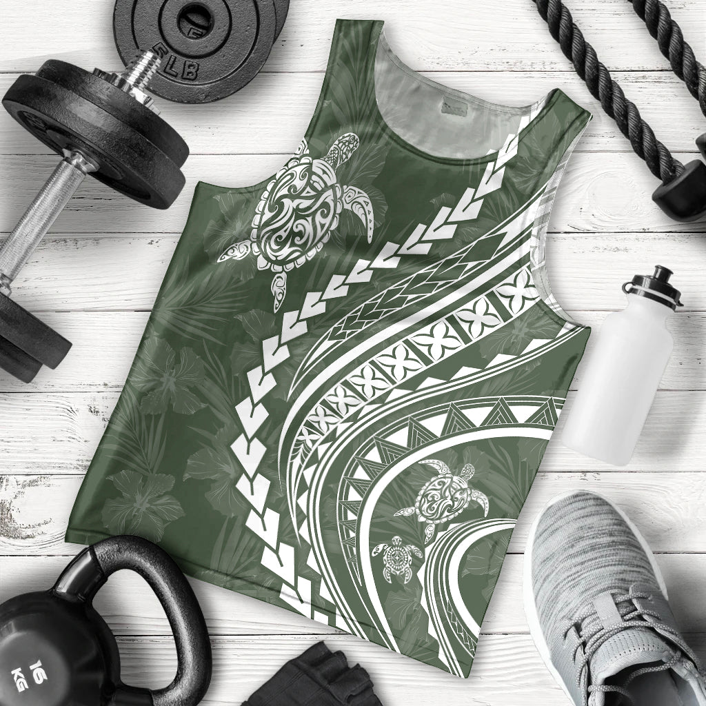 polynesian-pride-men-tank-top-turtle-hibiscus-luxury-style-sage