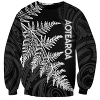Personalised New Zealand Rugby Sweatshirt World Cup 2023 Silver Fern Champions - Wonder Print Shop
