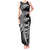Personalised New Zealand Rugby Tank Maxi Dress World Cup 2023 Silver Fern Champions - Wonder Print Shop