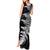 Personalised New Zealand Rugby Tank Maxi Dress World Cup 2023 Silver Fern Champions - Wonder Print Shop