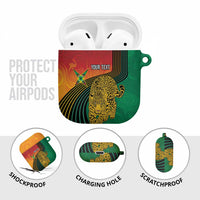 Guyana Cricket Amazon Warriors Personalized AirPods Case Fierce Jaguars - Wonder Print Shop