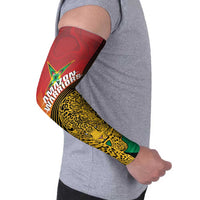 Guyana Cricket Amazon Warriors Personalized Arm Sleeves Fierce Jaguars - Wonder Print Shop