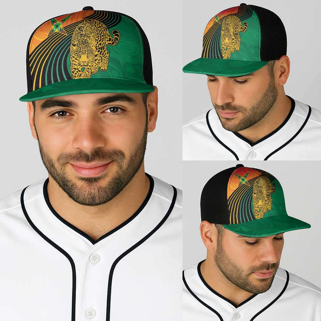 Guyana Cricket Amazon Warriors Baseball Net Cap Fierce Jaguars - Wonder Print Shop