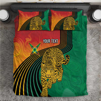Guyana Cricket Amazon Warriors Personalized Bedding Set Fierce Jaguars - Wonder Print Shop
