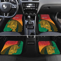 Guyana Cricket Amazon Warriors Personalized Car Mats Fierce Jaguars - Wonder Print Shop