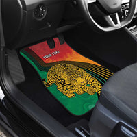 Guyana Cricket Amazon Warriors Personalized Car Mats Fierce Jaguars - Wonder Print Shop