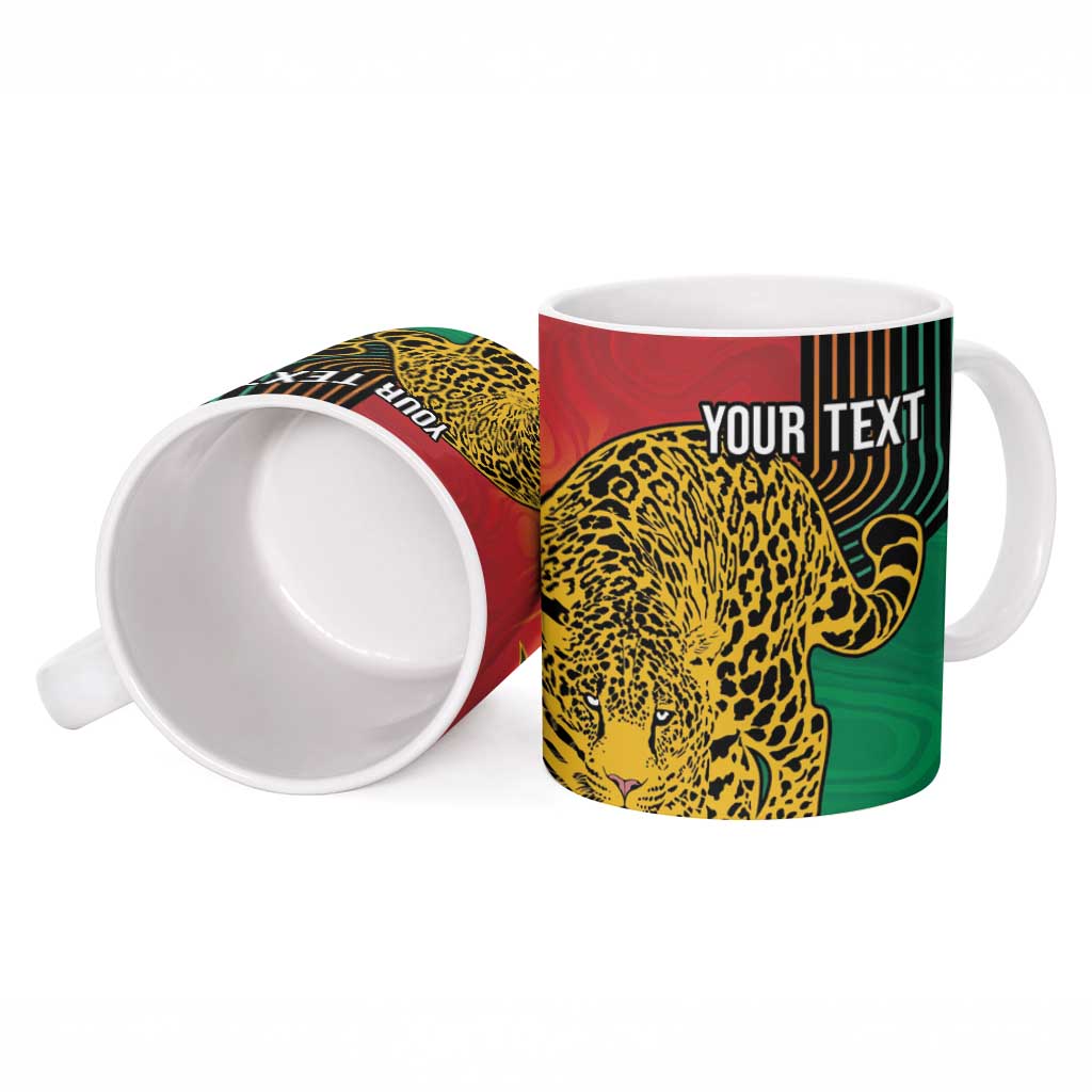 Guyana Cricket Amazon Warriors Personalized Ceramic Mug Fierce Jaguars - Wonder Print Shop