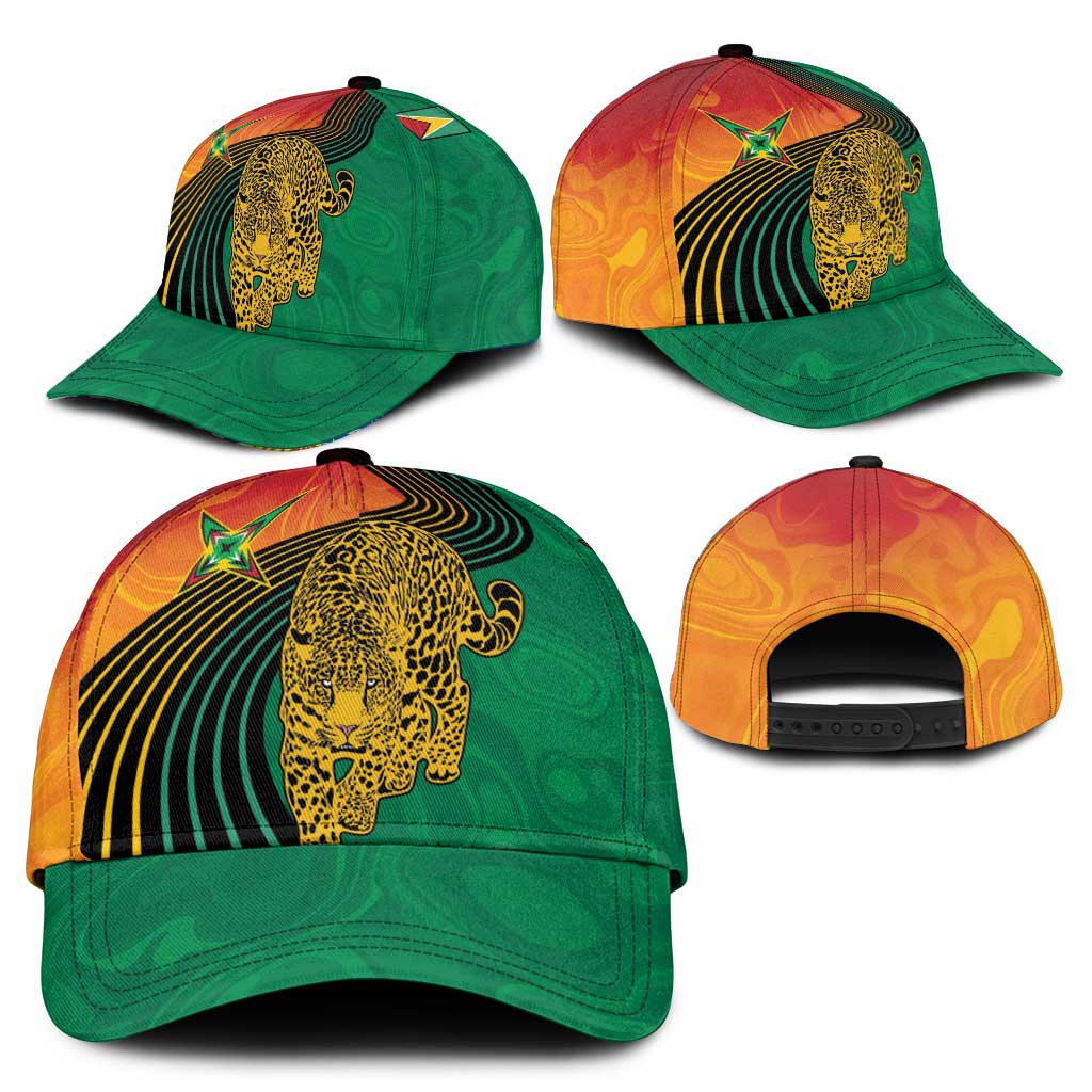 Guyana Cricket Amazon Warriors Classic Cap Fierce Jaguars - Wonder Print Shop