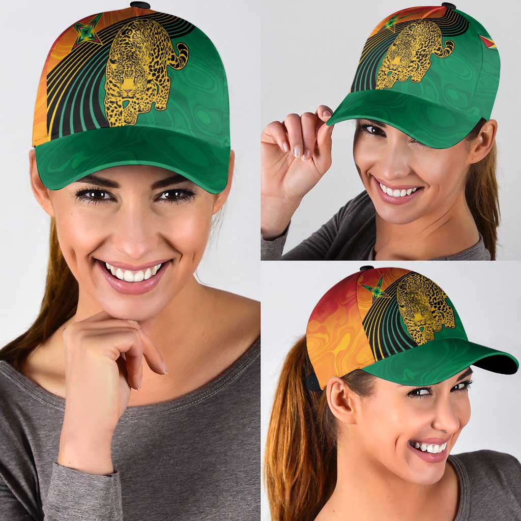 Guyana Cricket Amazon Warriors Classic Cap Fierce Jaguars - Wonder Print Shop