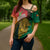 Guyana Cricket Amazon Warriors Personalized Cross Shoulder Shirt Fierce Jaguars - Wonder Print Shop