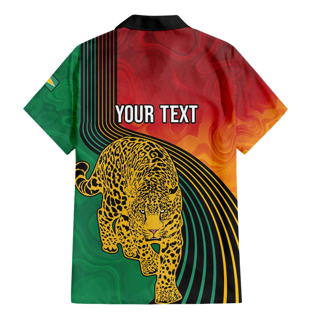 Guyana Cricket Amazon Warriors Personalized Family Matching Mermaid Dress and Hawaiian Shirt Fierce Jaguars - Wonder Print Shop