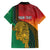 Guyana Cricket Amazon Warriors Personalized Family Matching Off Shoulder Maxi Dress and Hawaiian Shirt Fierce Jaguars - Wonder Print Shop