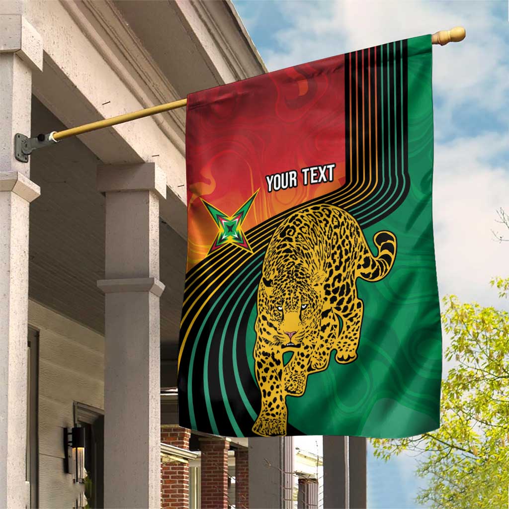 Guyana Cricket Amazon Warriors Personalized Garden Flag Fierce Jaguars - Wonder Print Shop
