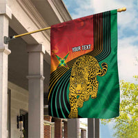 Guyana Cricket Amazon Warriors Personalized Garden Flag Fierce Jaguars - Wonder Print Shop