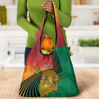 Guyana Cricket Amazon Warriors Personalized Grocery Bag Fierce Jaguars - Wonder Print Shop