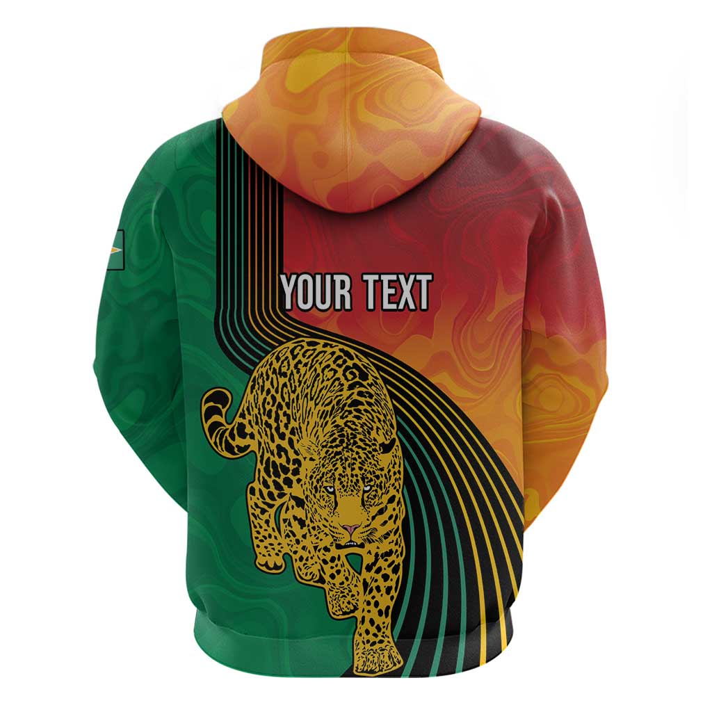 Guyana Cricket Amazon Warriors Personalized Hoodie Fierce Jaguars - Wonder Print Shop