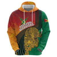 Guyana Cricket Amazon Warriors Personalized Hoodie Fierce Jaguars - Wonder Print Shop