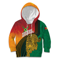 Guyana Cricket Amazon Warriors Personalized Kid Hoodie Fierce Jaguars - Wonder Print Shop