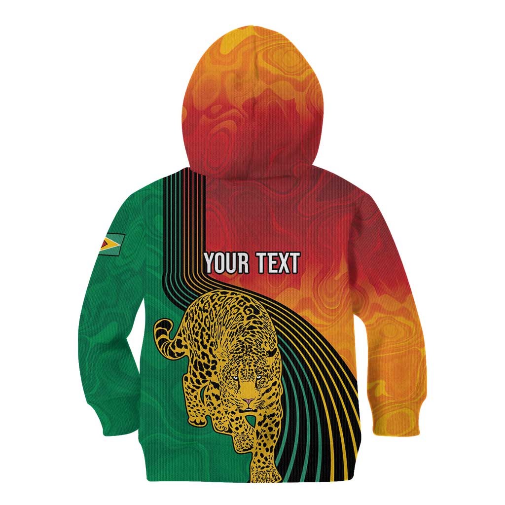 Guyana Cricket Amazon Warriors Personalized Kid Hoodie Fierce Jaguars - Wonder Print Shop