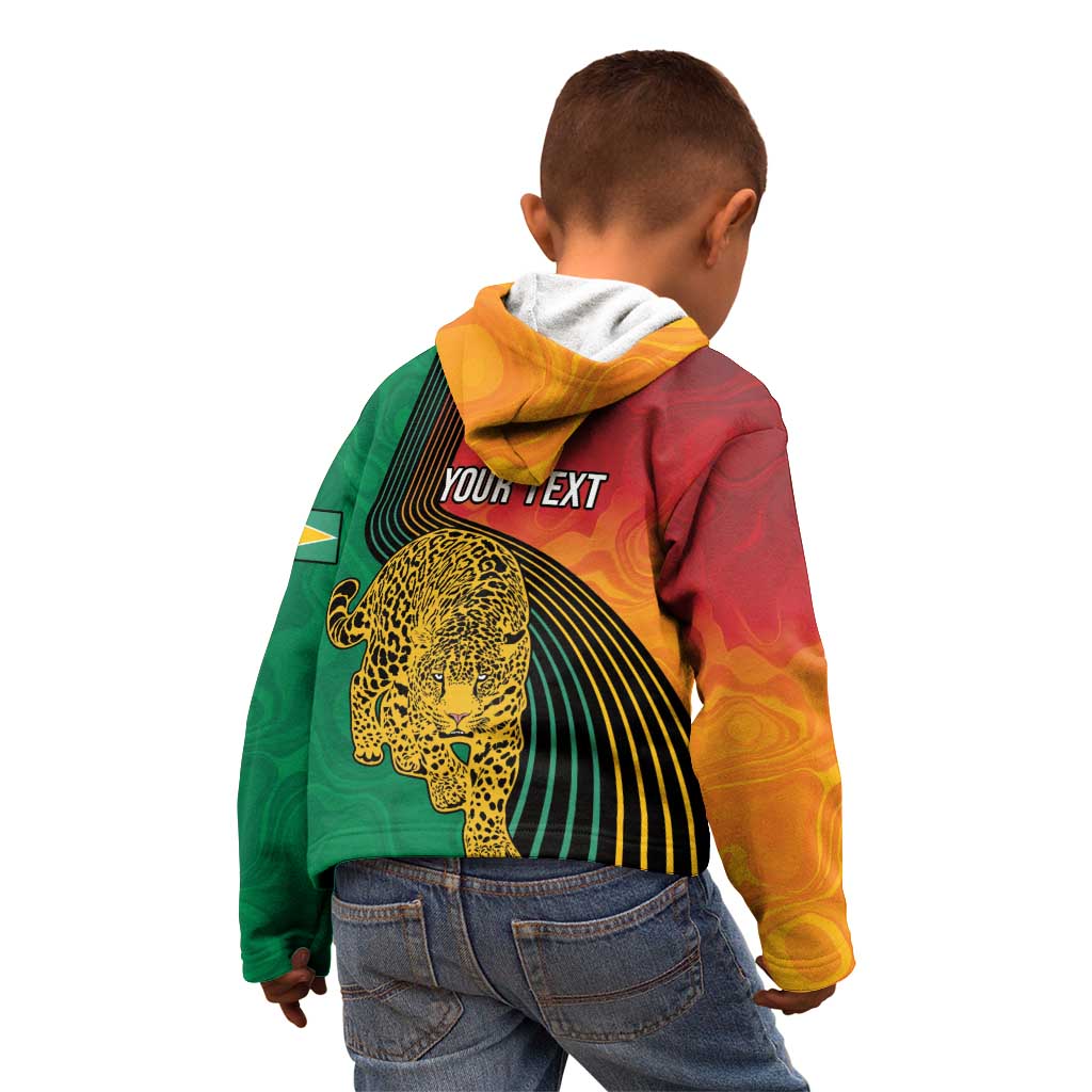 Guyana Cricket Amazon Warriors Personalized Kid Hoodie Fierce Jaguars - Wonder Print Shop