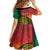 Guyana Cricket Amazon Warriors Personalized Kid Short Sleeve Dress Fierce Jaguars - Wonder Print Shop