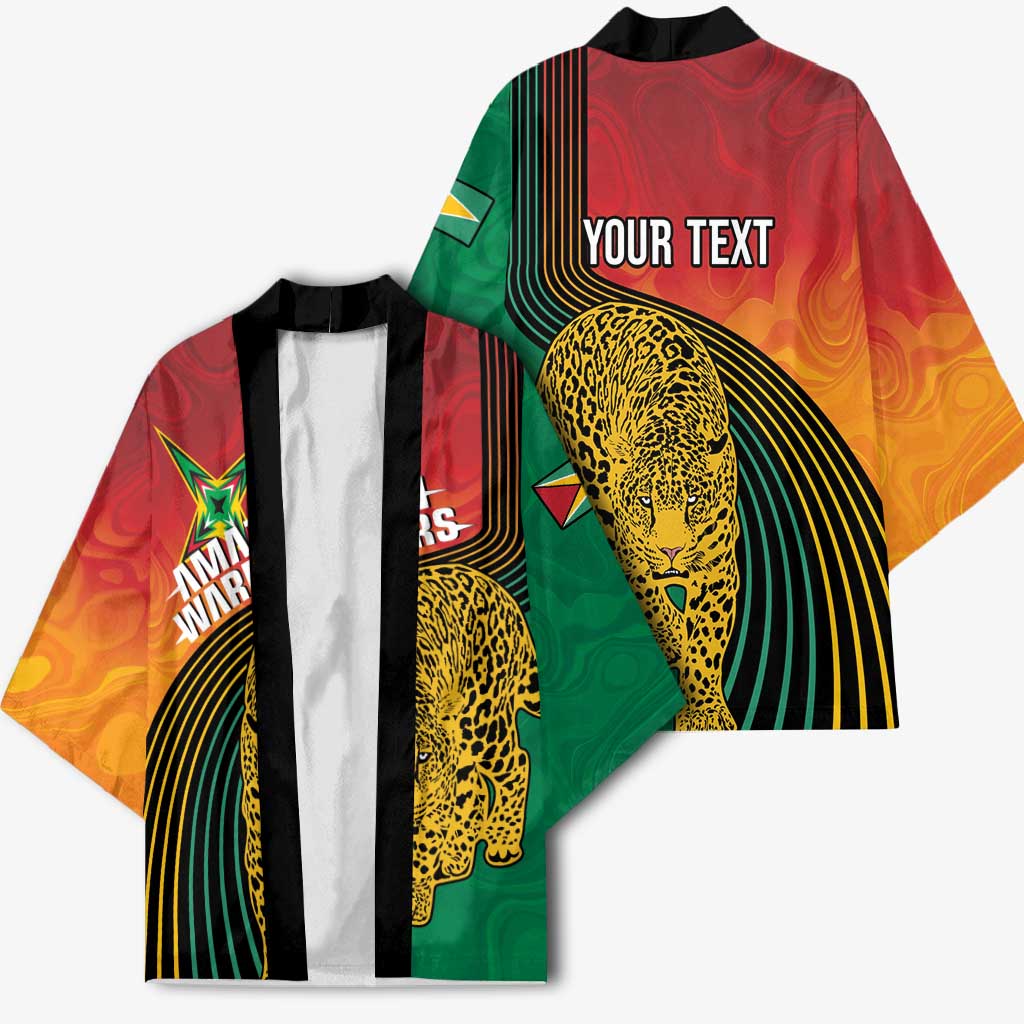 Guyana Cricket Amazon Warriors Personalized Kimono Fierce Jaguars - Wonder Print Shop