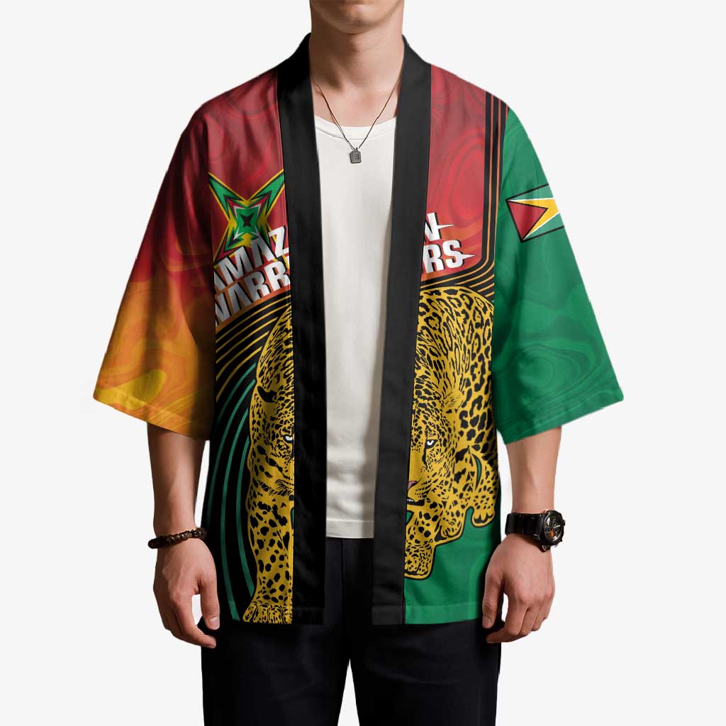 Guyana Cricket Amazon Warriors Personalized Kimono Fierce Jaguars - Wonder Print Shop